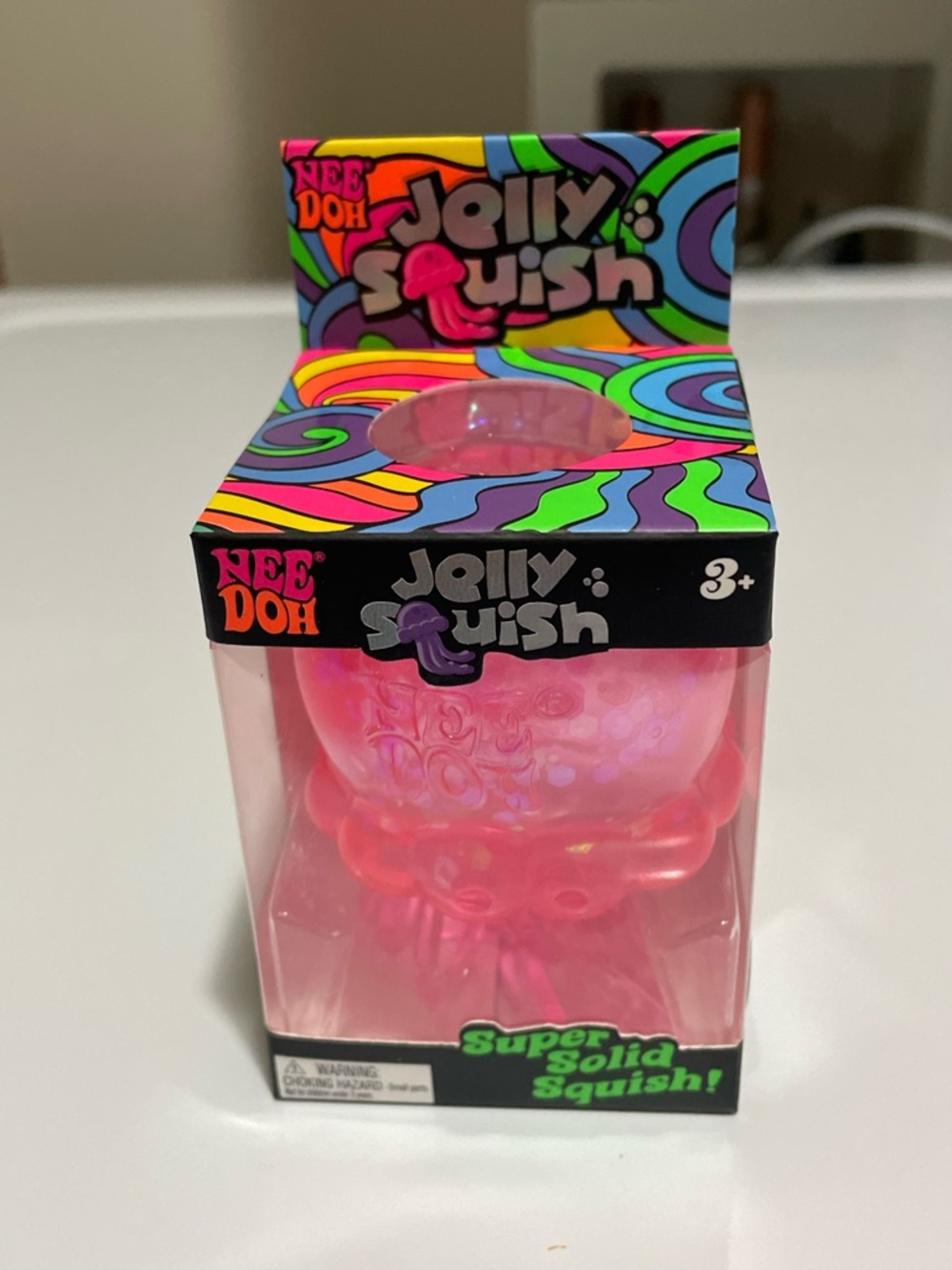 NeeDoh Jelly Squish- Pink